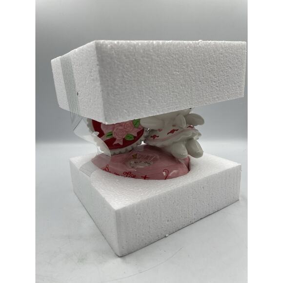 Blue Sky Clayworks Hello Kitty Be My Valentine Tea Light By Heather Goldminc NWT - Picture 13 of 15